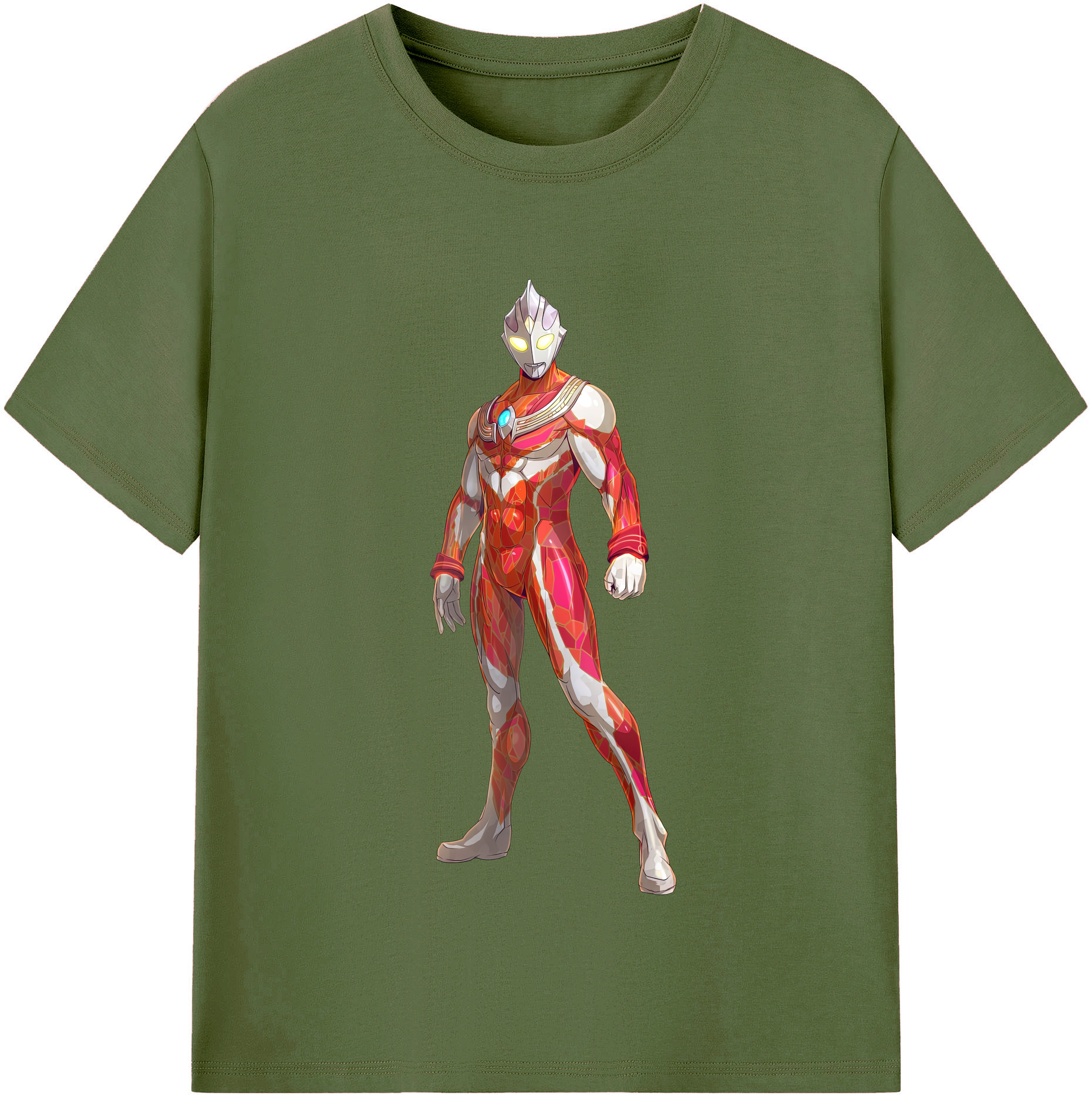 （画像用） ウルトラマン Ultraman 綿100％半袖Tシャツ（フロントプリント）